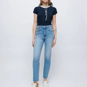REDONE 70s Straight in medium blue - Size 26
